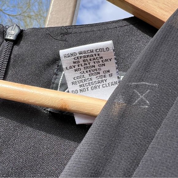 Alex Evenings NWT Women’s Petite Dress Size 4P Color Black Zipper Back - Picture 9 of 11